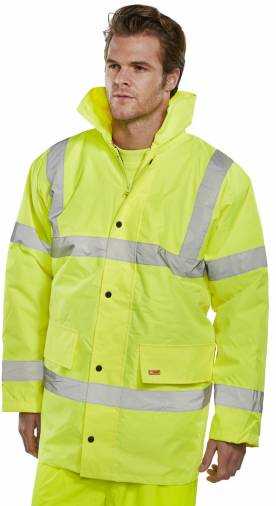 Beeswift CTJENGSY Hi-Vis Traffic Jacket Image 2