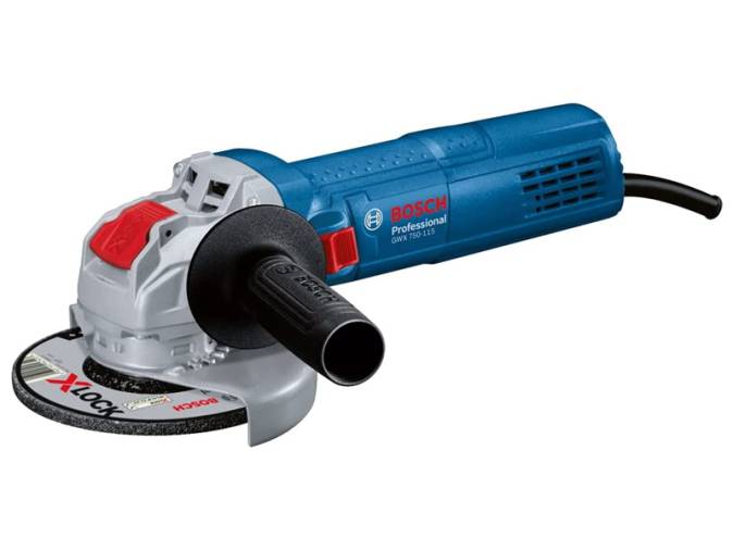 Bosch GWX750 Corded Angle Grinder 115mm 240V Image 1