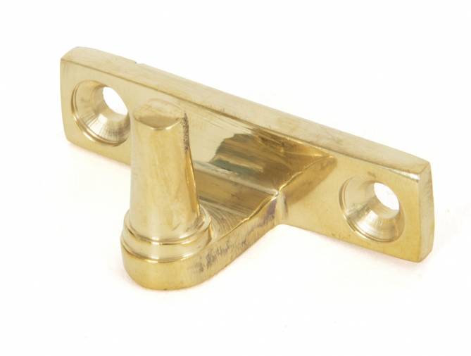 Polished Brass Cranked Stay Pin Image 1