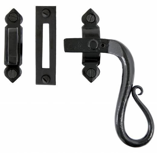 Black Locking Shepherd's Crook Fastener - RH Image 2