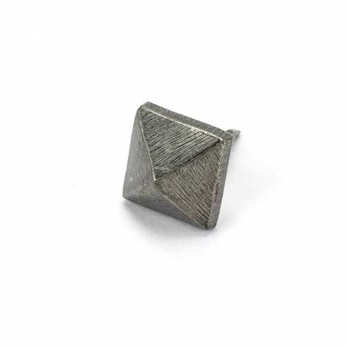 Pewter Pyramid Door Stud - Small Image 1