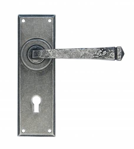 Pewter Avon Lever Lock Set Image 1