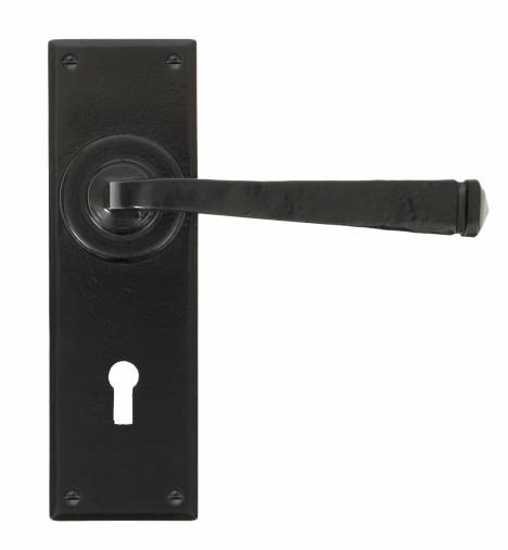 Black Avon Lever Lock Set Image 1