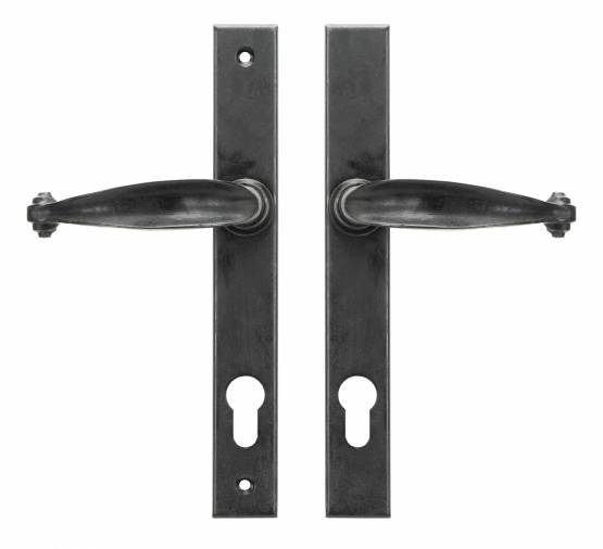 External Beeswax Cottage Slimline Lever Espag. Lock Set Image 2