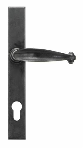 External Beeswax Cottage Slimline Lever Espag. Lock Set Image 1