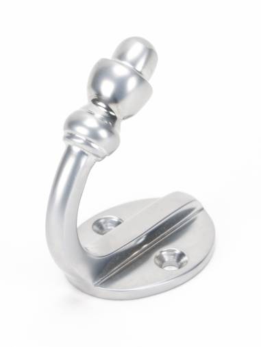 Satin Chrome Coat Hook Image 1