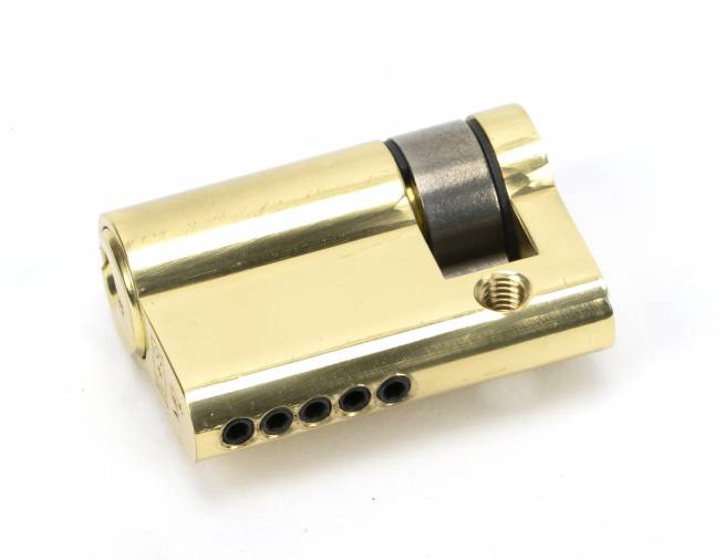 Lacquered Brass 35/10 5pin Single Cylinder Image 1