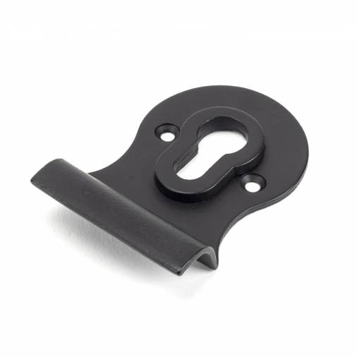 Matt Black Euro Door Pull Image 1