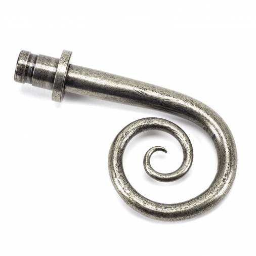 Pewter Monkeytail Curtain Finial (pair) Image 1