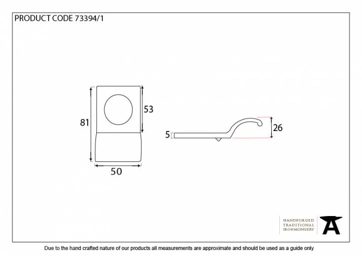 Black Rim Cylinder Pull Image 2