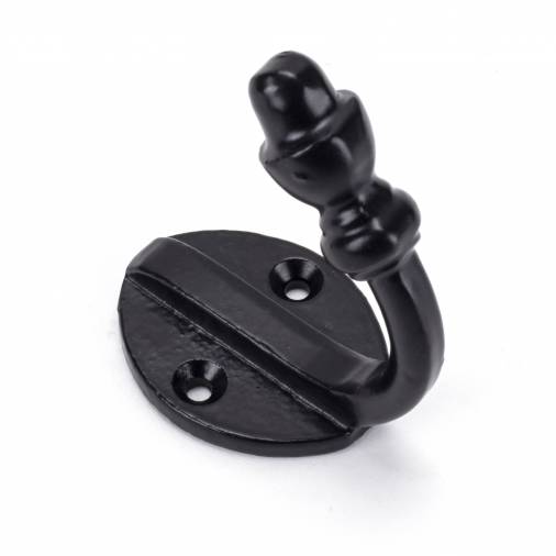 Black Coat Hook Image 1