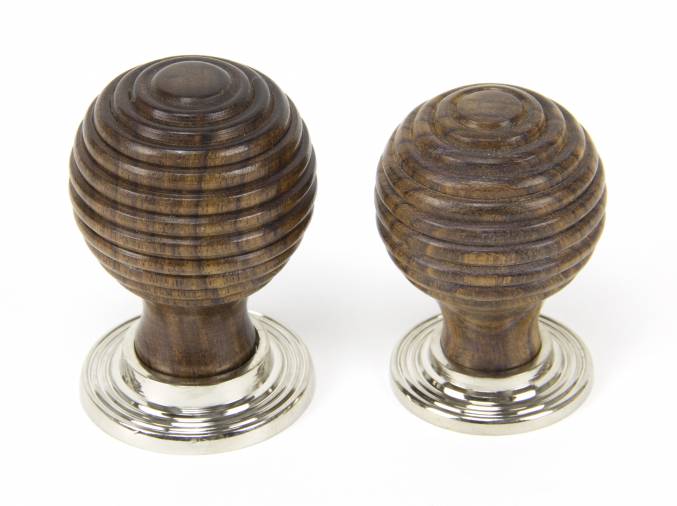 Rosewood and PN Beehive Cabinet Knob 35mm Image 3