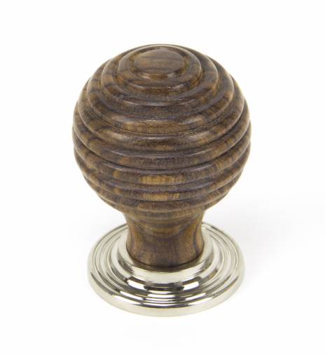 Rosewood and PN Beehive Cabinet Knob 35mm Image 1