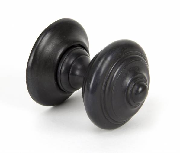 Aged Bronze Elmore Concealed Mortice Knob Set Image 2