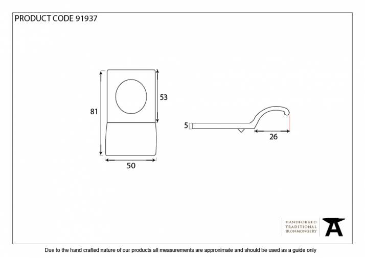 Polished Bronze Rim Cylinder Pull Image 3