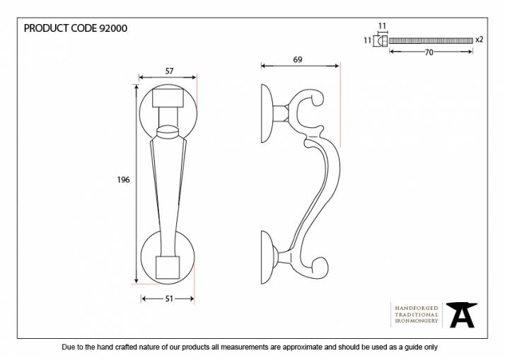 Polished Nickel Doctors Door Knocker Image 3