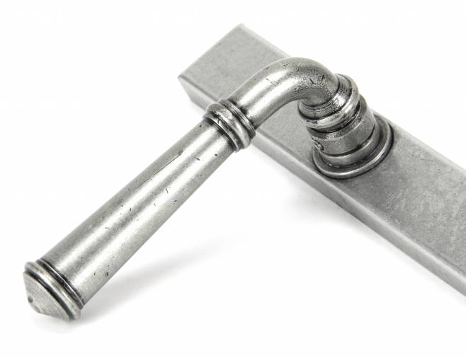 Pewter Regency Slimline Lever Espag. Lock Set Image 5