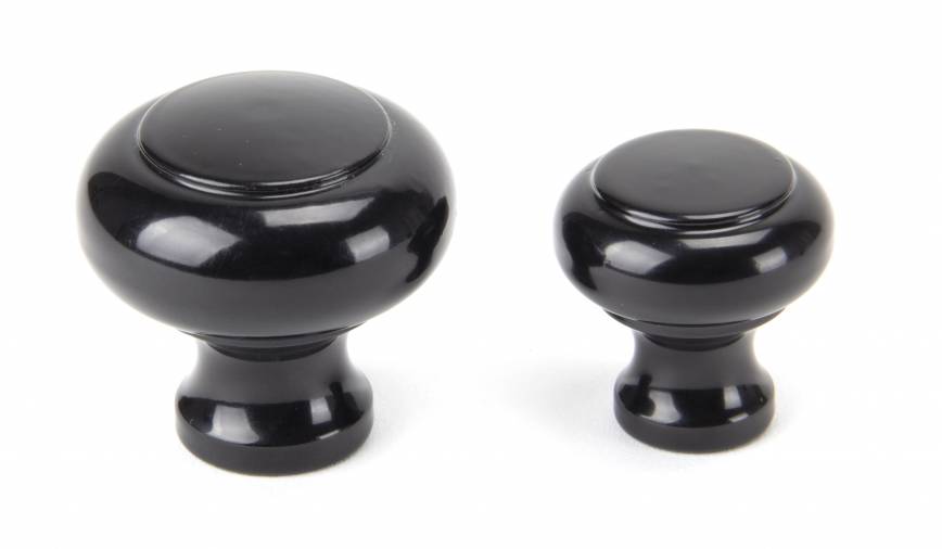 Black Regency Cabinet Knob - Small Image 3